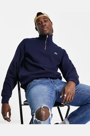 Lacoste halfzip ლურჯი