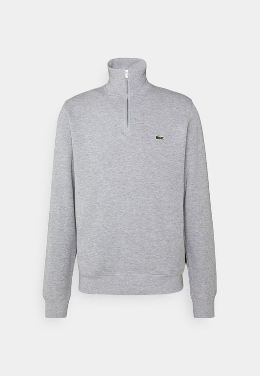 Lacoste halfzip ნაცრისფერი