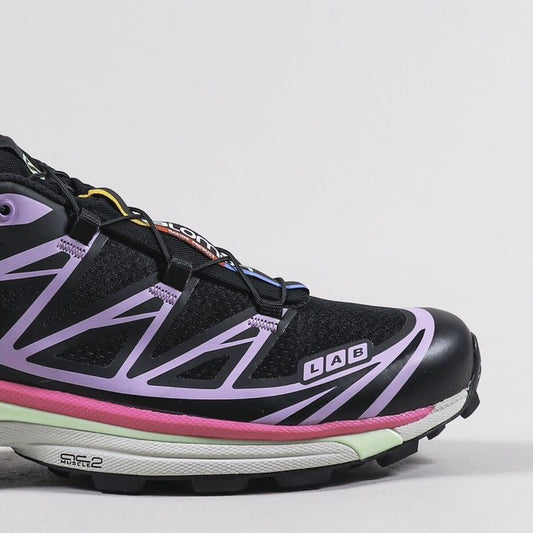 Salomon XT-6 Black Lavender Pink