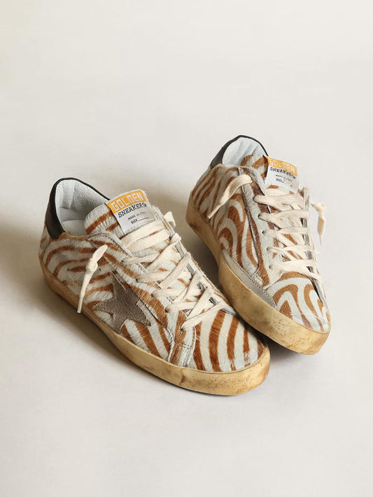 Golden Goose Yellow zebra